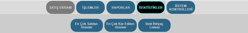 Raporlar Menüsü